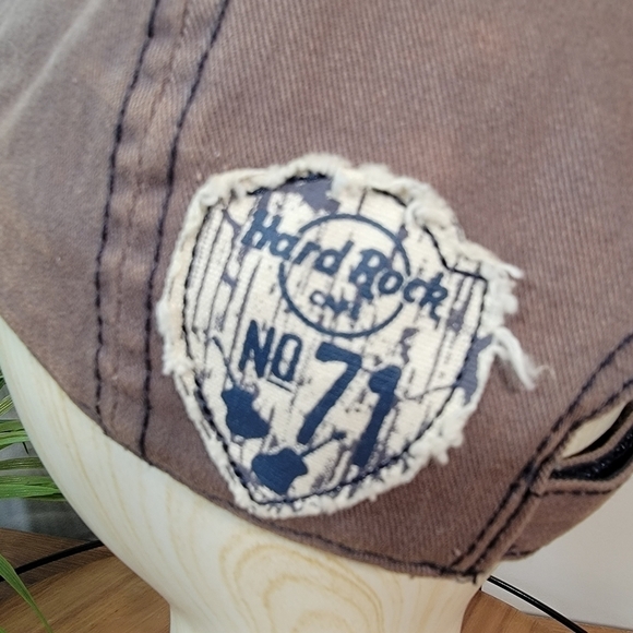 Hard Rock Cafe Biloxi Distressed Ball Cap - Picture 8 of 17